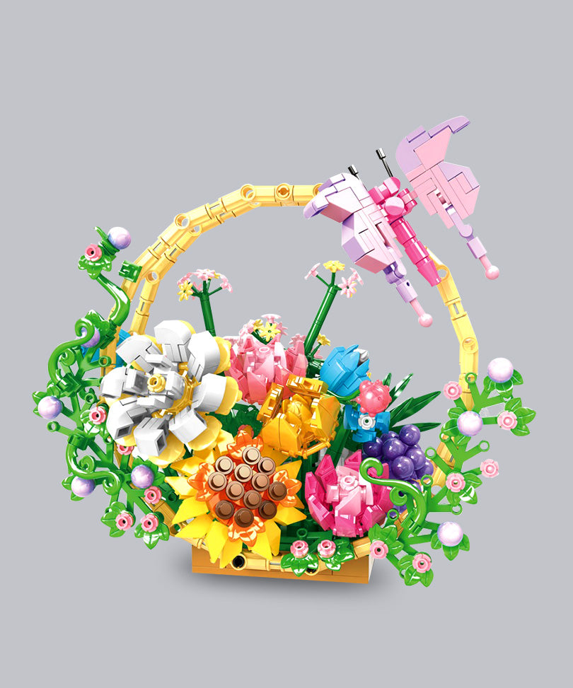 EC-Mittsommer Blumenbouquet Ornament, 635 Teile