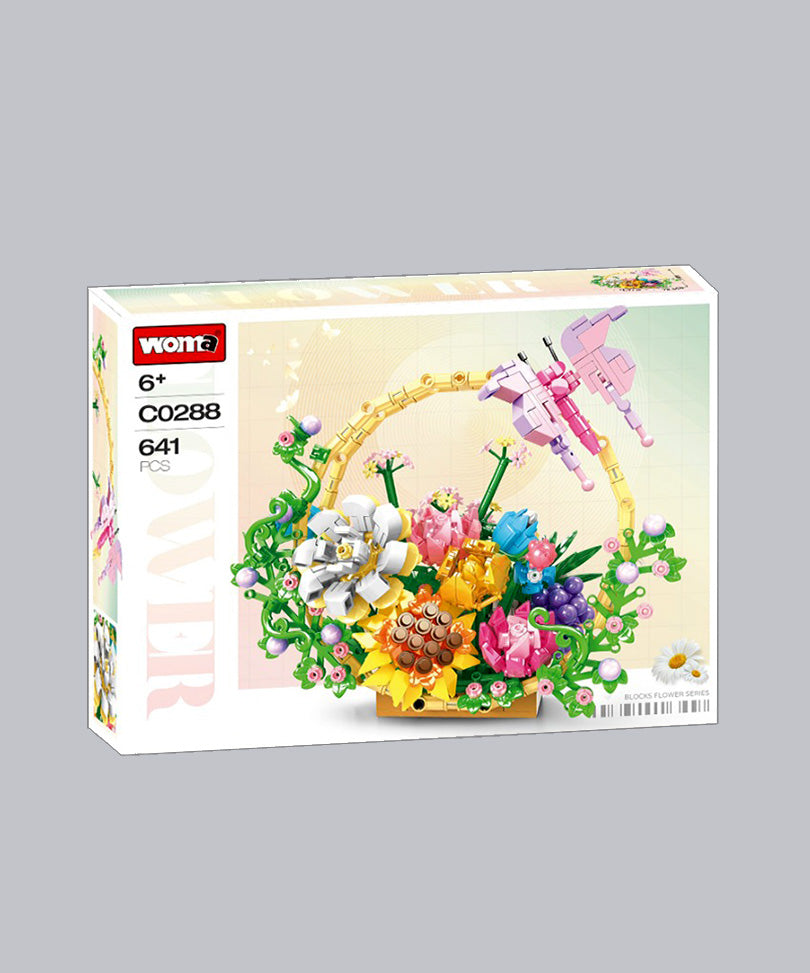 EC-Mittsommer Blumenbouquet Ornament, 635 Teile