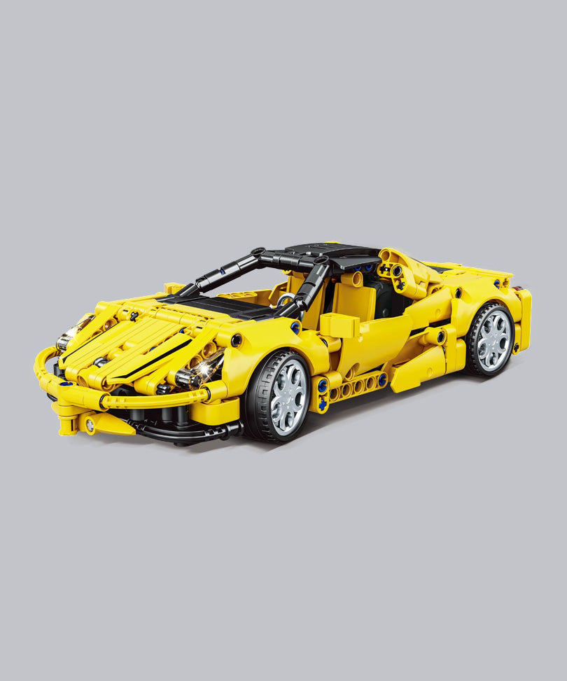 EC-TECHNIC Rennwagen mit Rückziehfunktion, 391 Teile