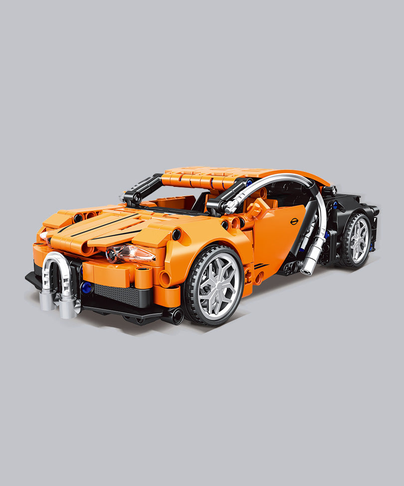 EC-Technic Rennwagen mit Rückziehfunktion, 388 Teile