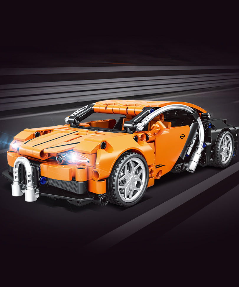 EC-Technic racing car with pull-back function, 388 pieces