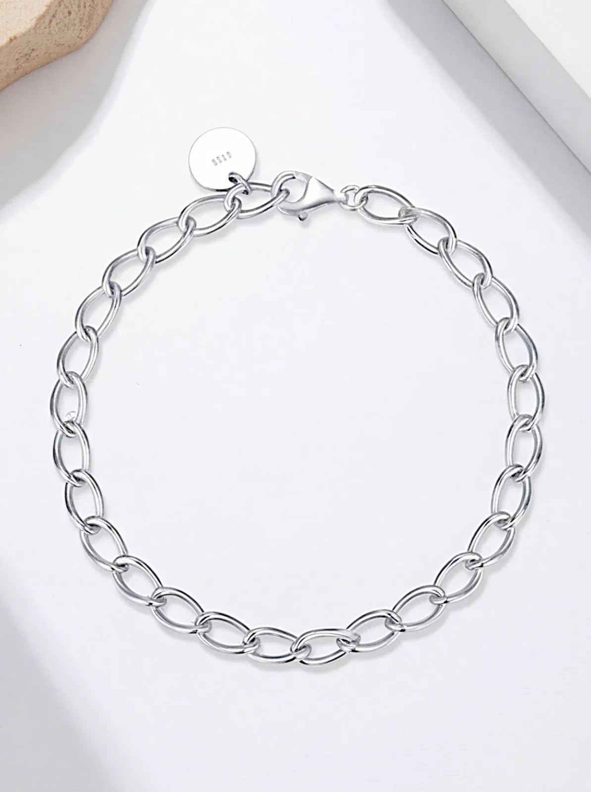 Eleganter Armreif aus 925er Sterlingsilber - TOLLzWOOD