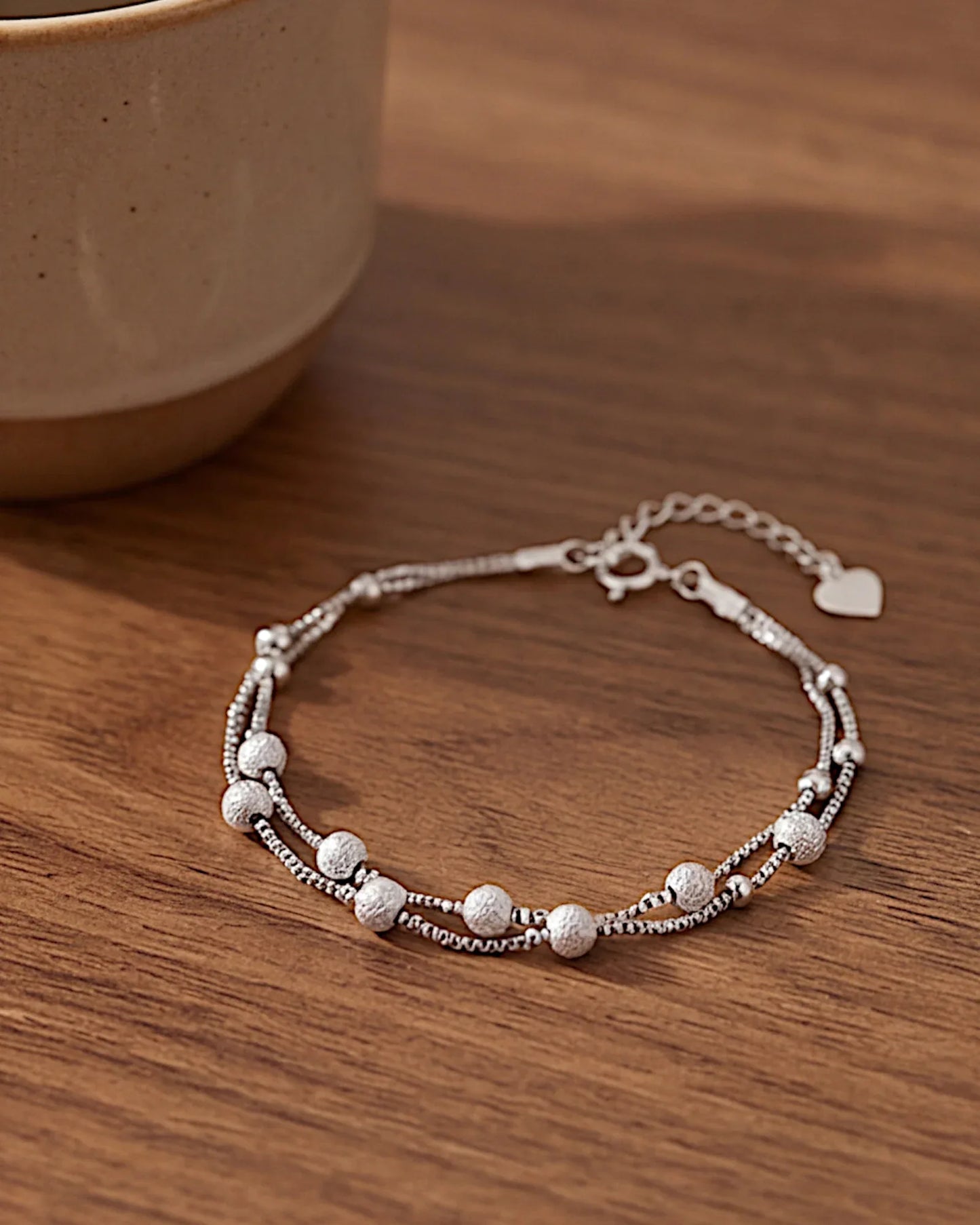 Eleganter Armreif aus 925er Sterlingsilber - TOLLzWOOD