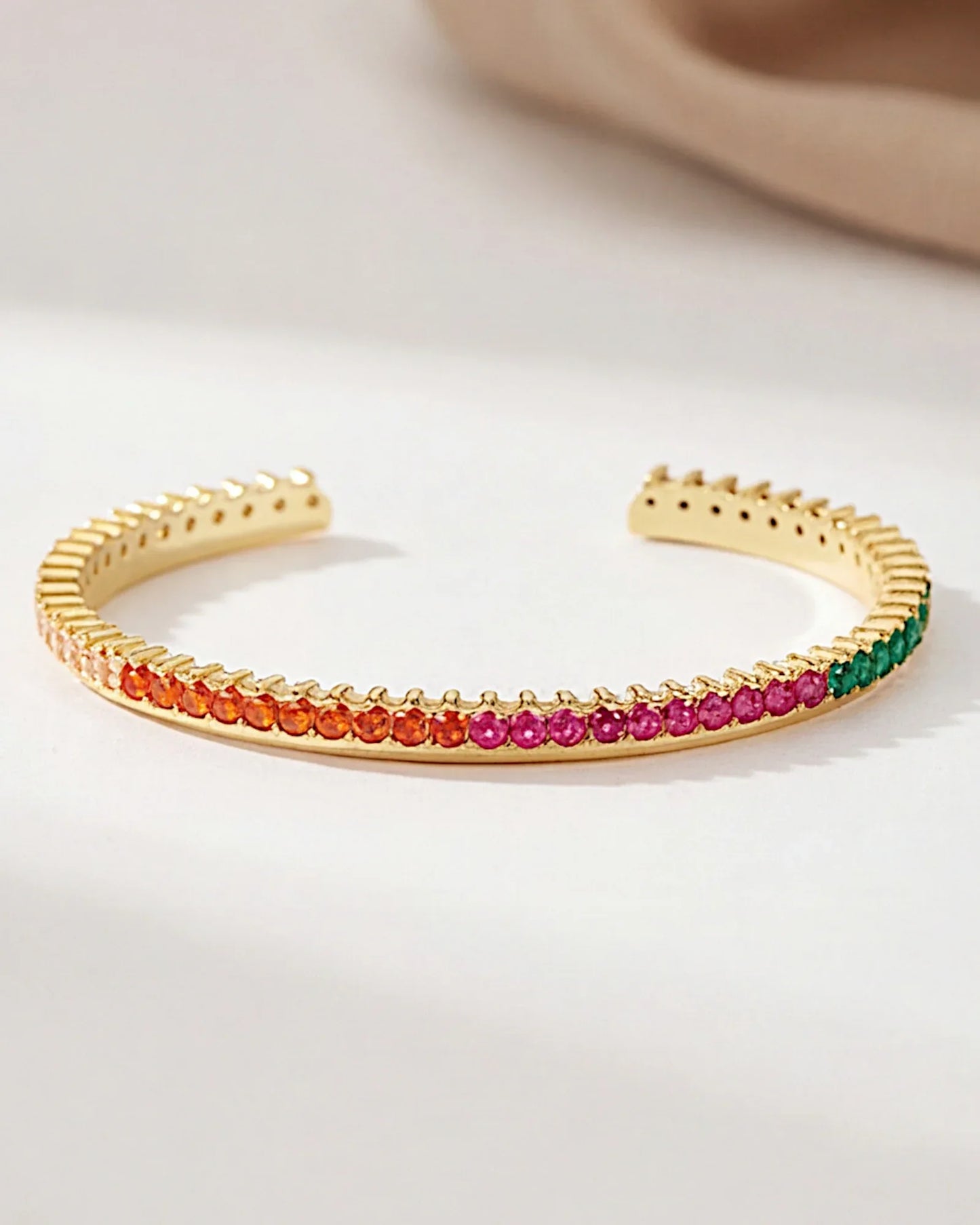 Elegantes Armband aus 925er Sterlingsilber mit Zirkonia - TOLLzWOOD