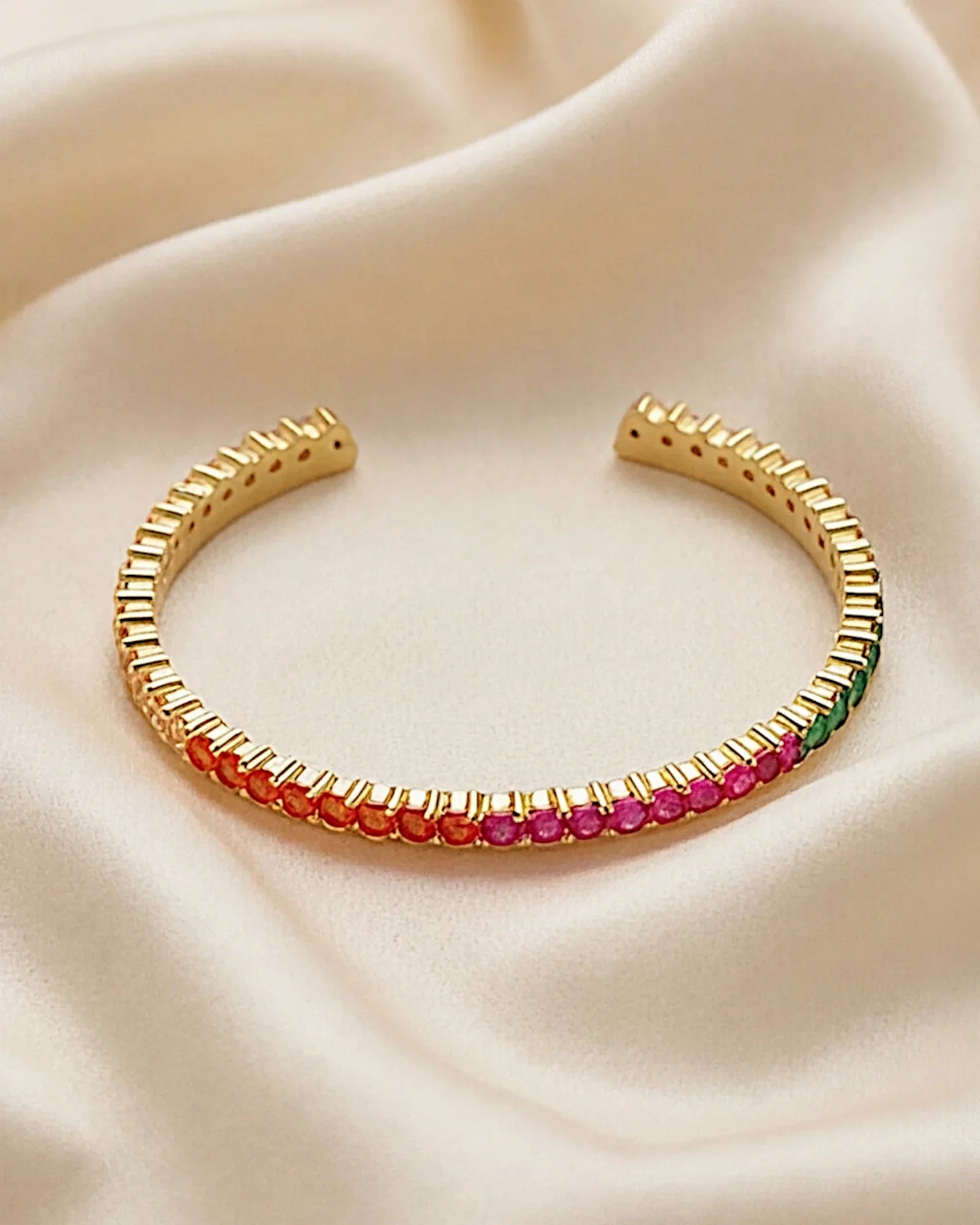 Elegantes Armband aus 925er Sterlingsilber mit Zirkonia - TOLLzWOOD