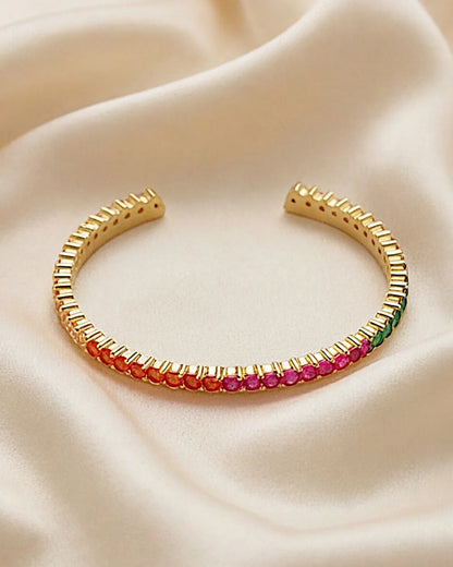 Elegantes Armband aus 925er Sterlingsilber mit Zirkonia - TOLLzWOOD