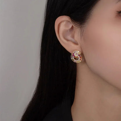 Ohrringe aus 925er Silber mit Zirkonia - TOLLzWOOD