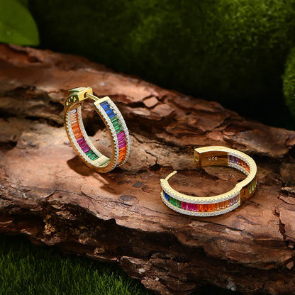 Ohrringe aus 925er Silber mit Zirkonia - TOLLzWOOD