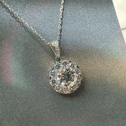 Halskette aus 925er Silber mit Zirkonia - TOLLzWOOD