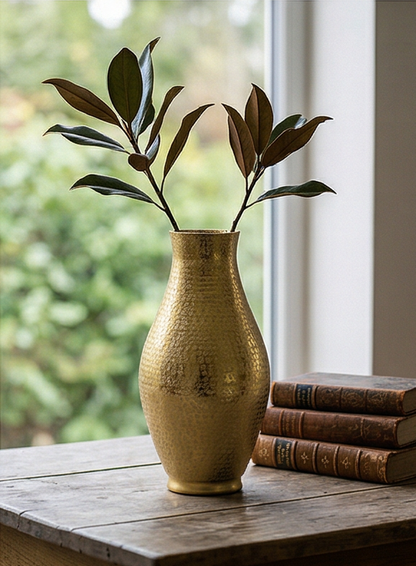 Aluminum vase