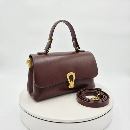 Leder Handtasche "Primel" - TOLLzWOOD