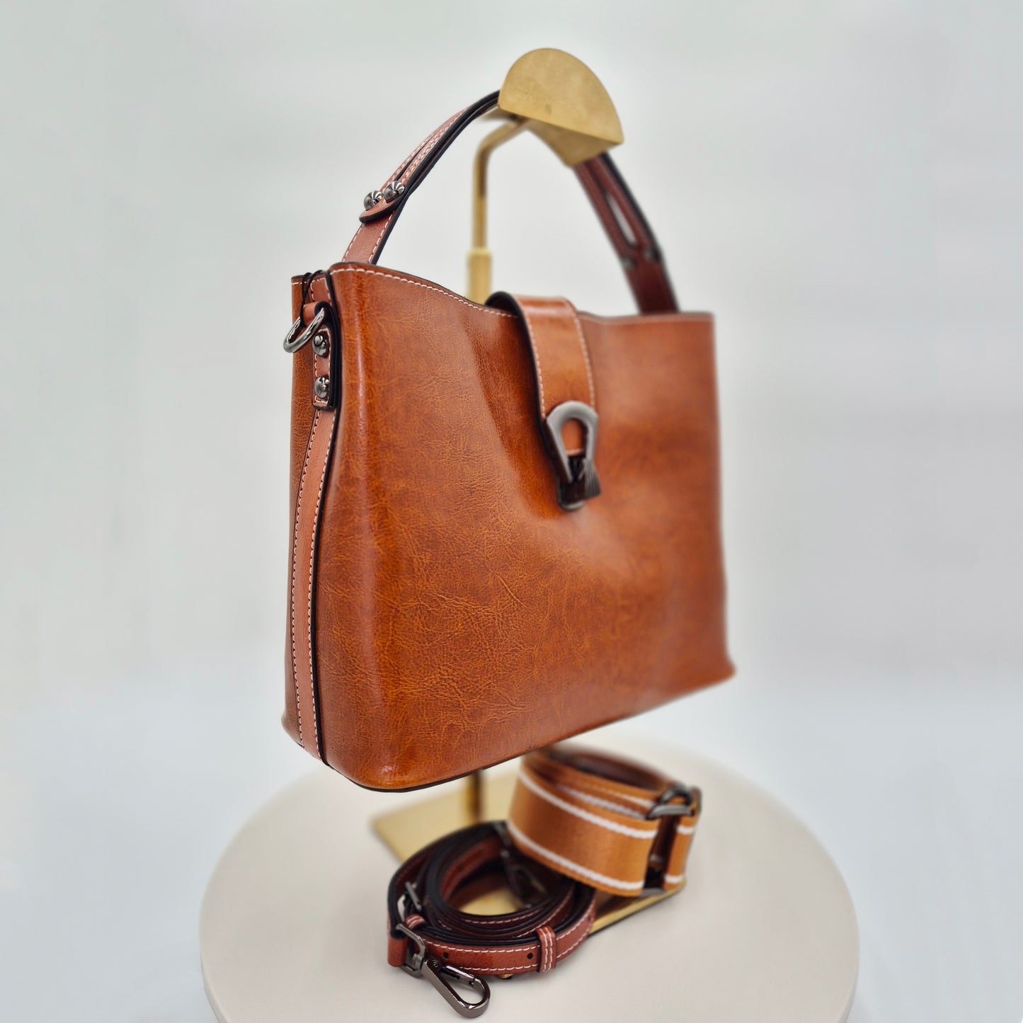 Leather handbag – Model 9142