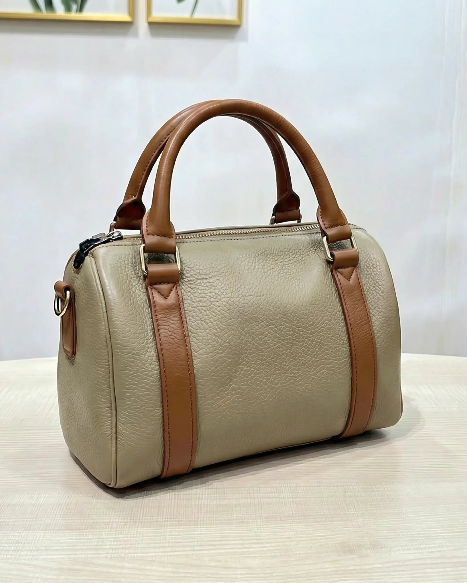 Leder Handtasche "Malve" - TOLLzWOOD