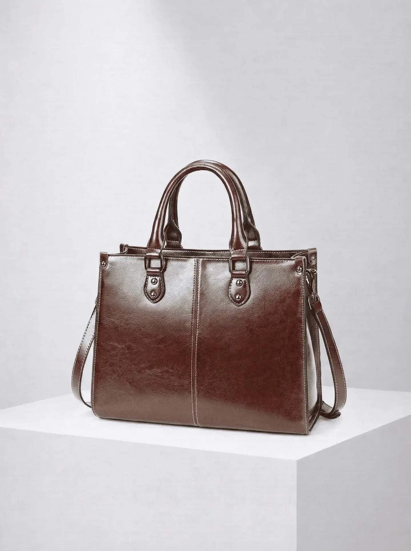 Leder Handtasche "Lilly" - TOLLzWOOD