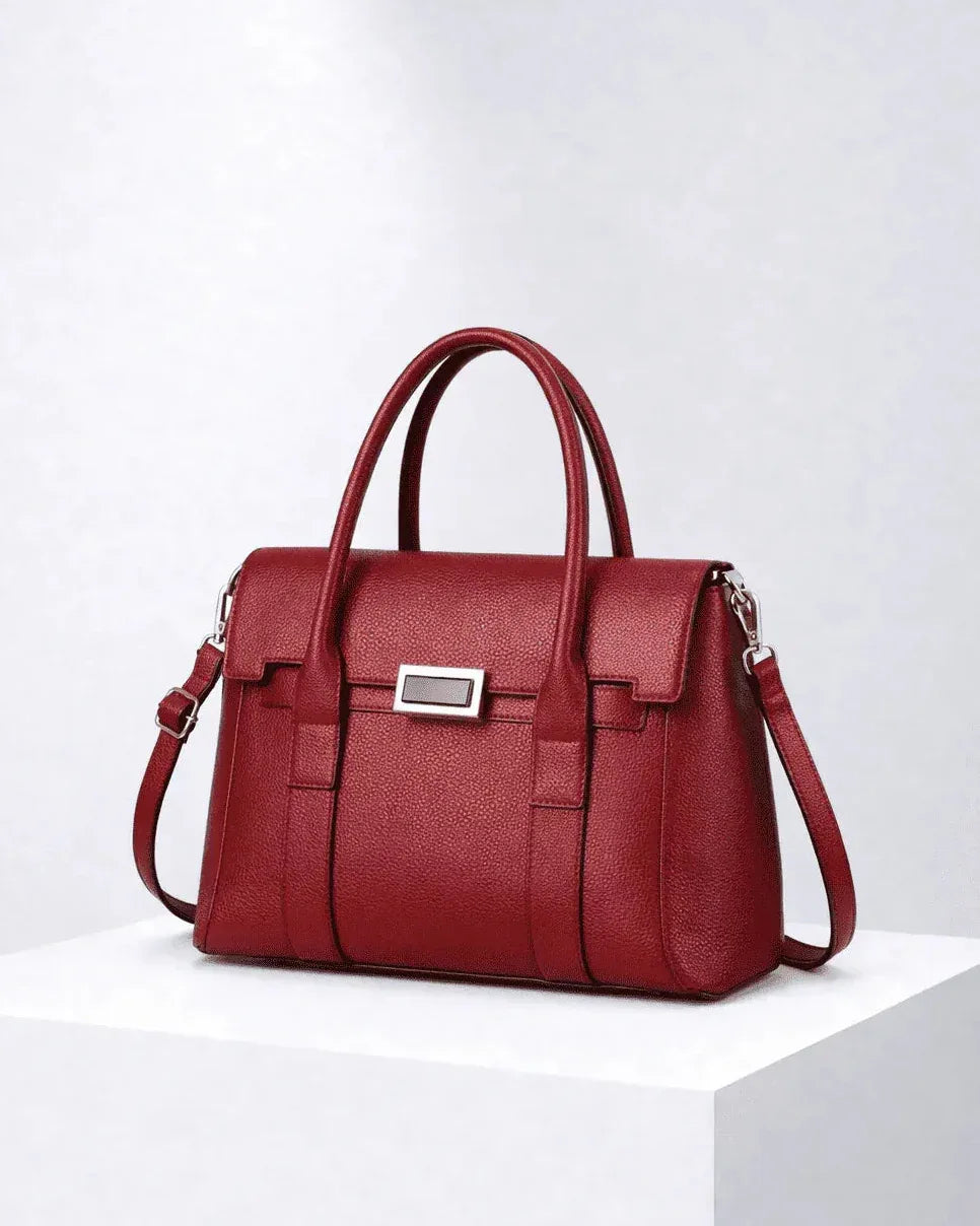 Leder Handtasche "Dahlie" - TOLLzWOOD