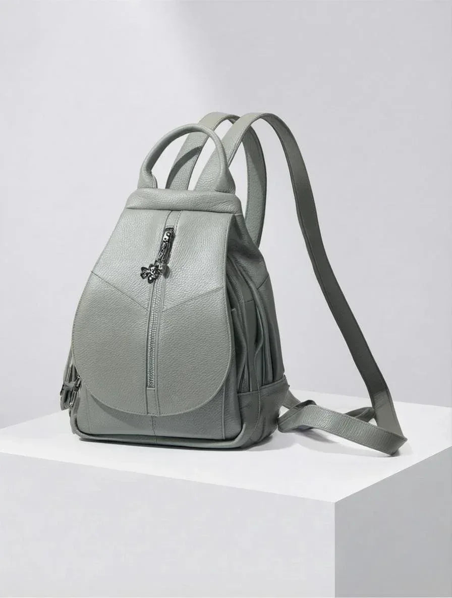 Leder Rucksack "Krokus" - TOLLzWOOD