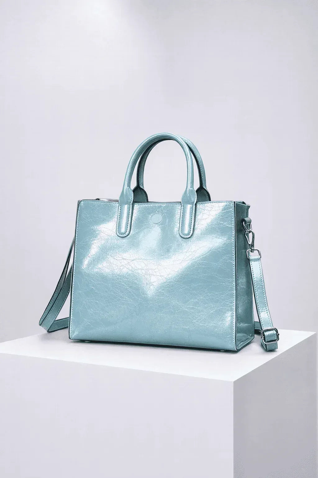 Leder Handtasche "Peony" - TOLLzWOOD