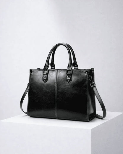 Leder Handtasche "Lilly" - TOLLzWOOD