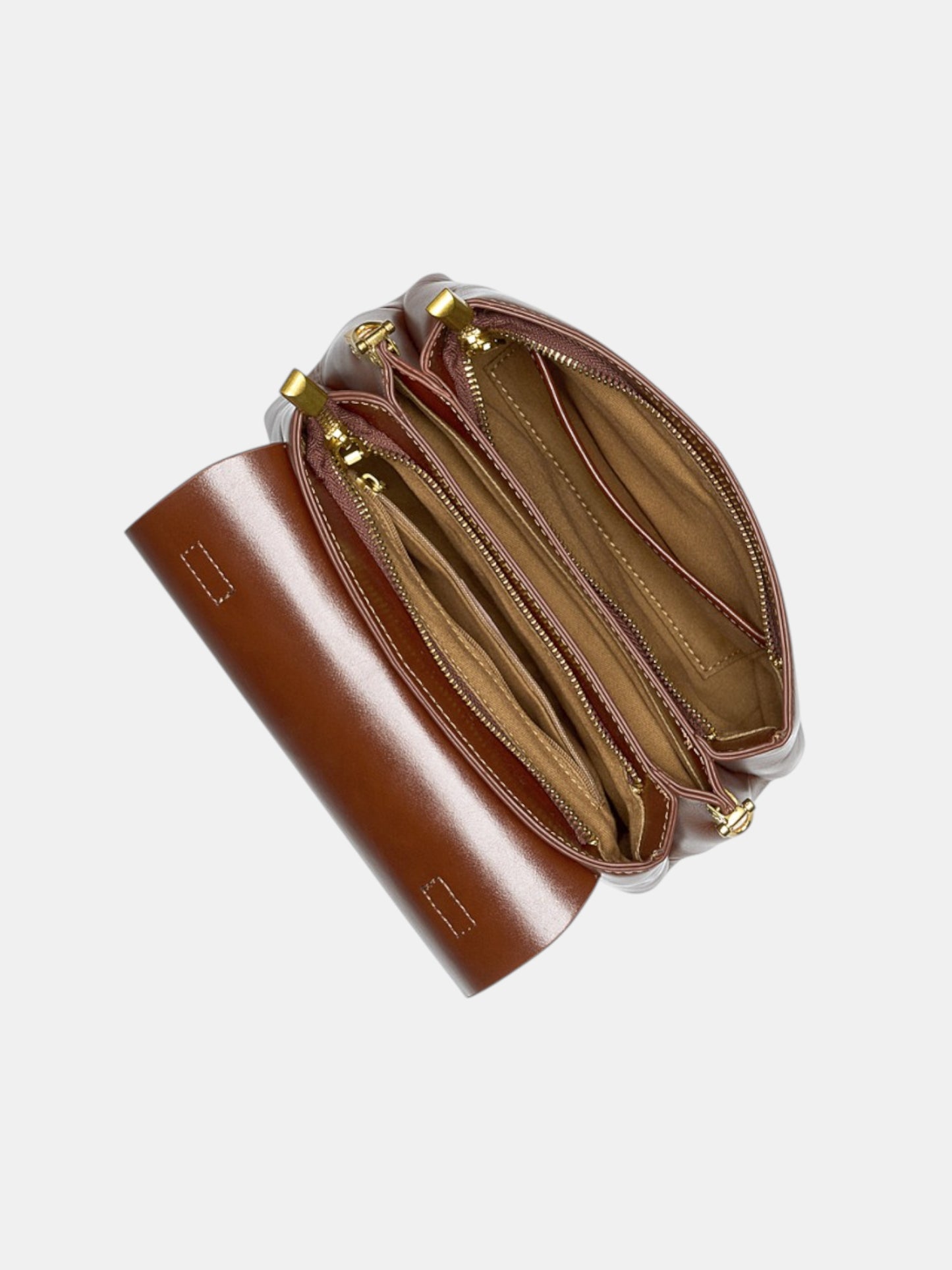 Leder Handtasche "Primel"