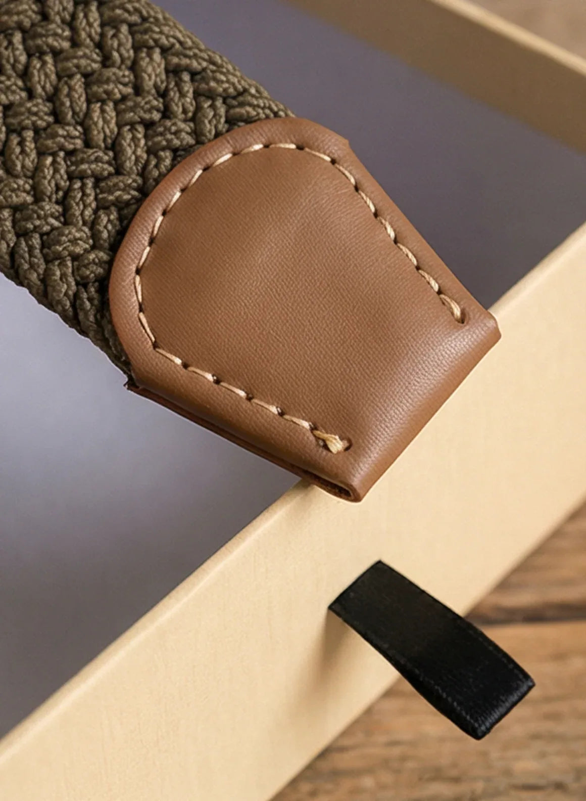 Gürtel Dark Khaki - TOLLzWOOD