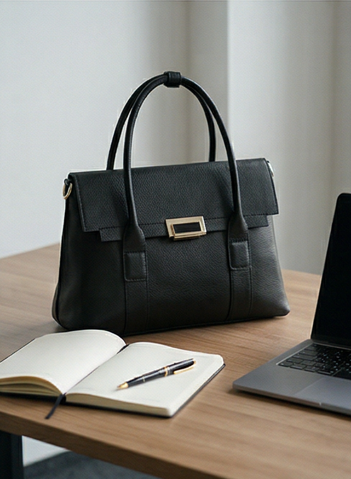 Leder Handtasche "Dahlie"