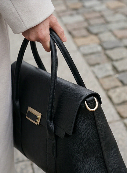 Leder Handtasche "Dahlie"