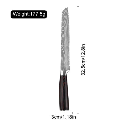 Messer-Set „Damascus Design“ - TOLLzWOOD