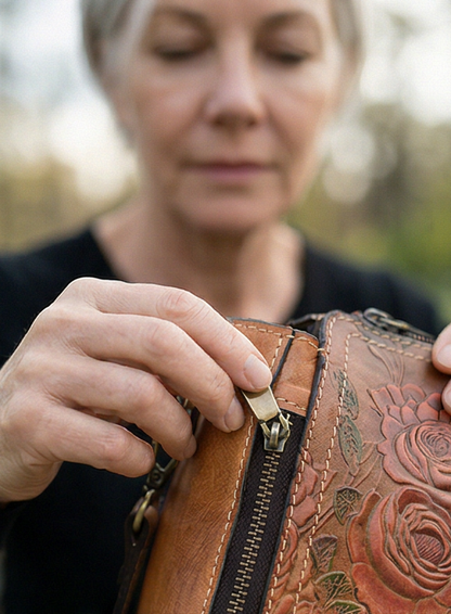 Leder Handtasche "Element"