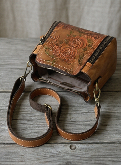 Leder Handtasche "Element"