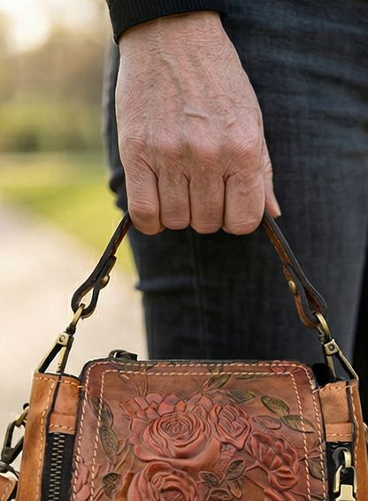 Leder Handtasche "Element"