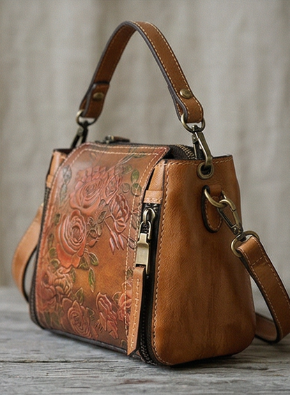 Leder Handtasche "Element"