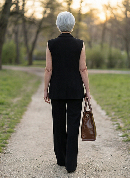 Leder Handtasche "Peony"
