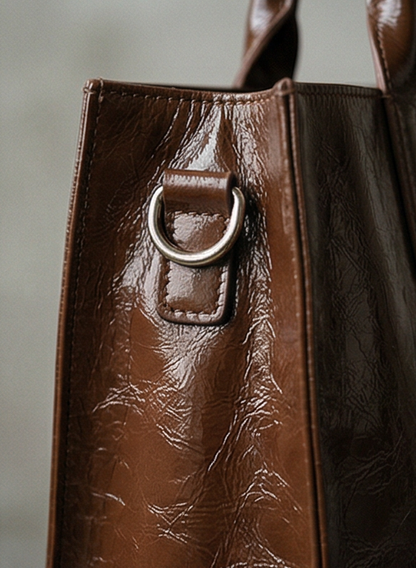 Leder Handtasche "Peony"