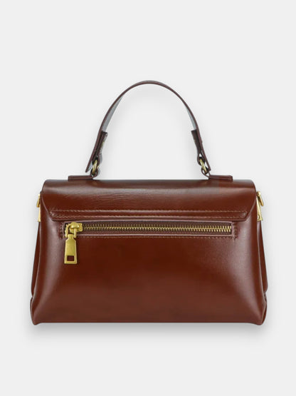 Leder Handtasche "Primel"