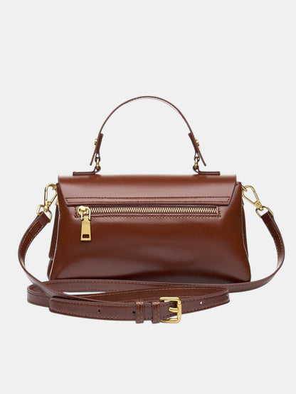 Leder Handtasche "Primel"