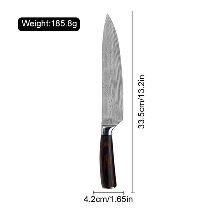 Messer-Set „Damascus Design“ - TOLLzWOOD