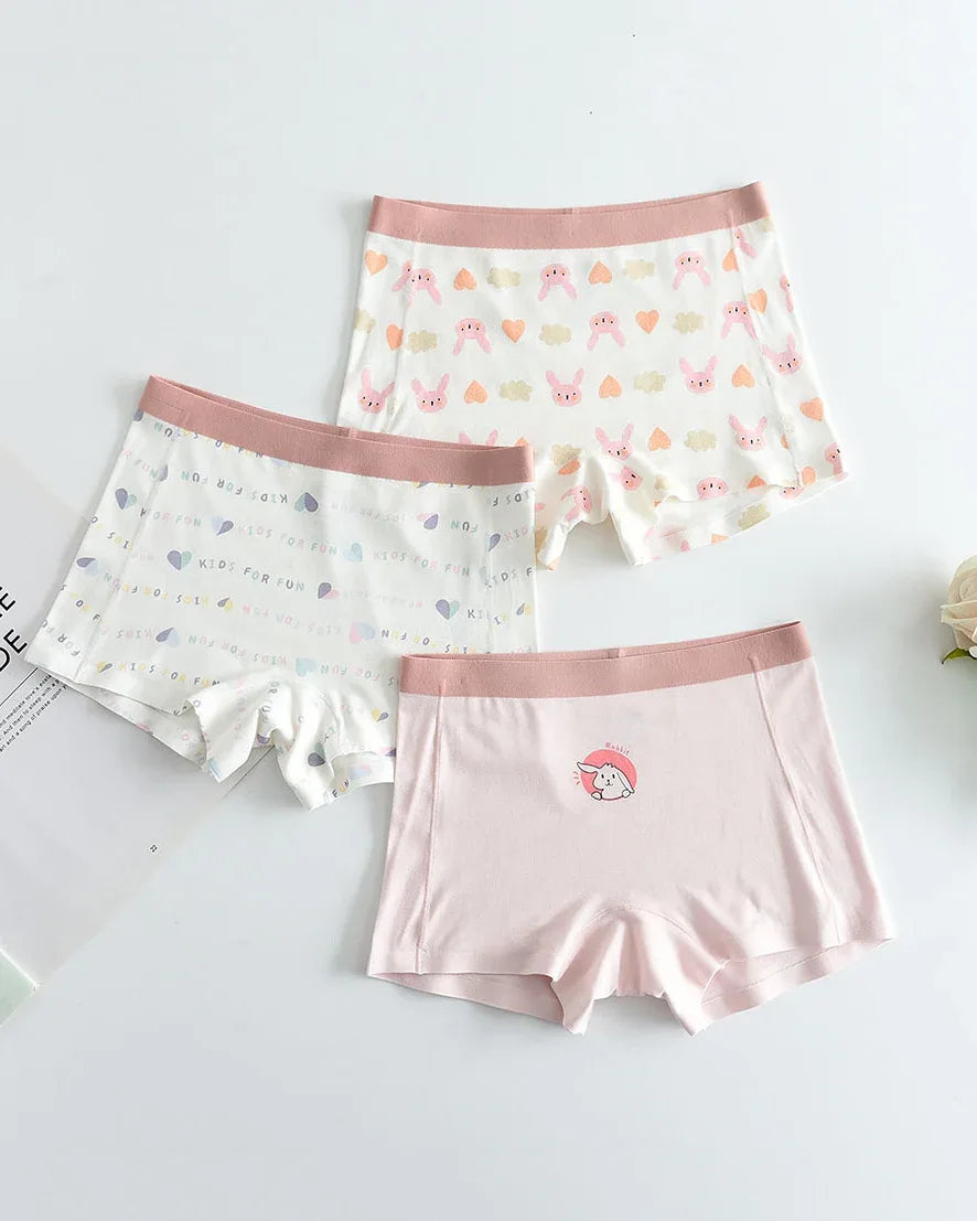 Mädchenunterhosen „Color Mix“, Bambus – 5er Pack (Größen 2–14 Jahre) - TOLLzWOOD