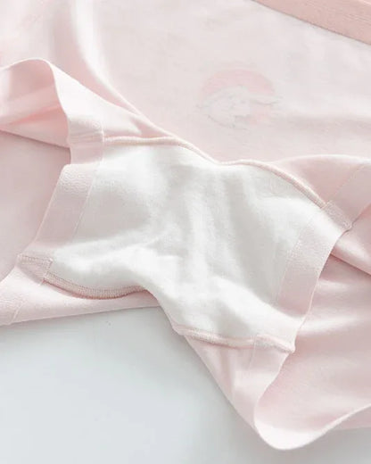 Mädchenunterhosen „Color Mix“, Bambus – 5er Pack (Größen 2–14 Jahre) - TOLLzWOOD
