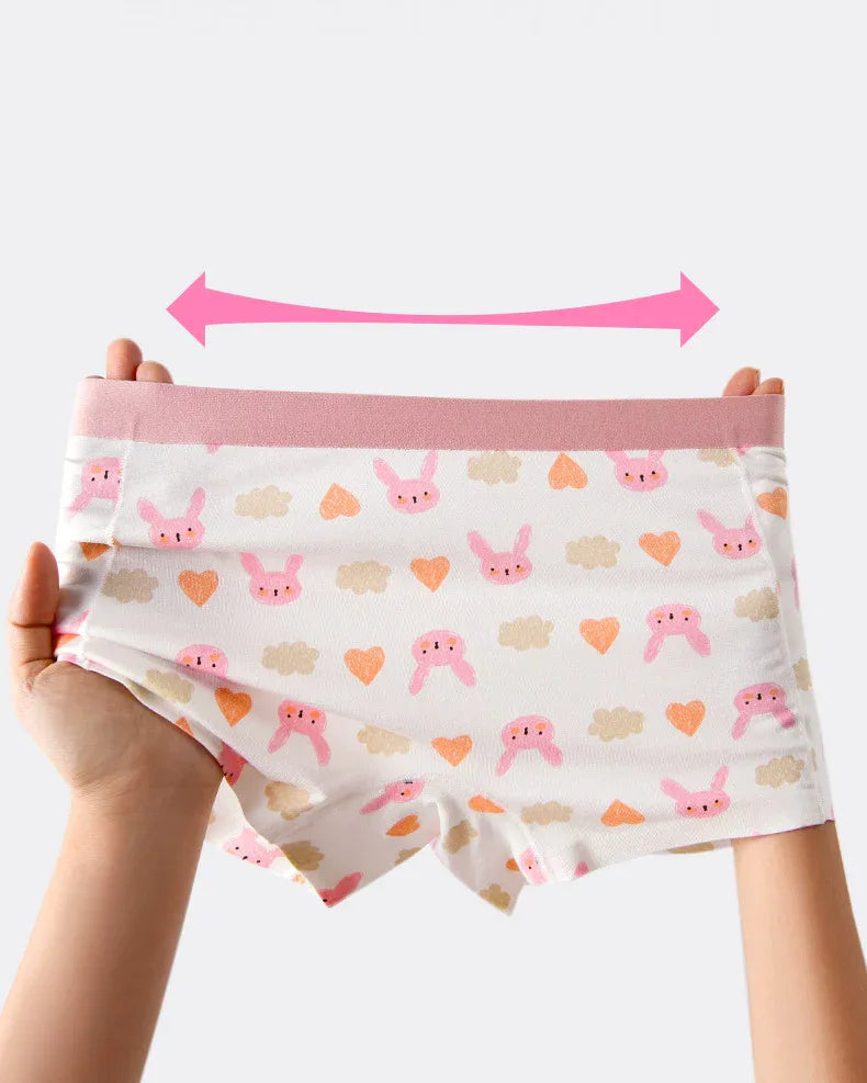 Mädchenunterhosen „Color Mix“, Bambus – 5er Pack (Größen 2–14 Jahre) - TOLLzWOOD