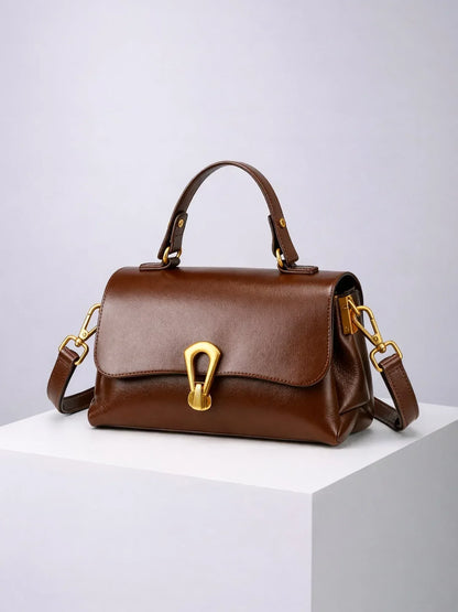 Leder Handtasche "Primel" - TOLLzWOOD