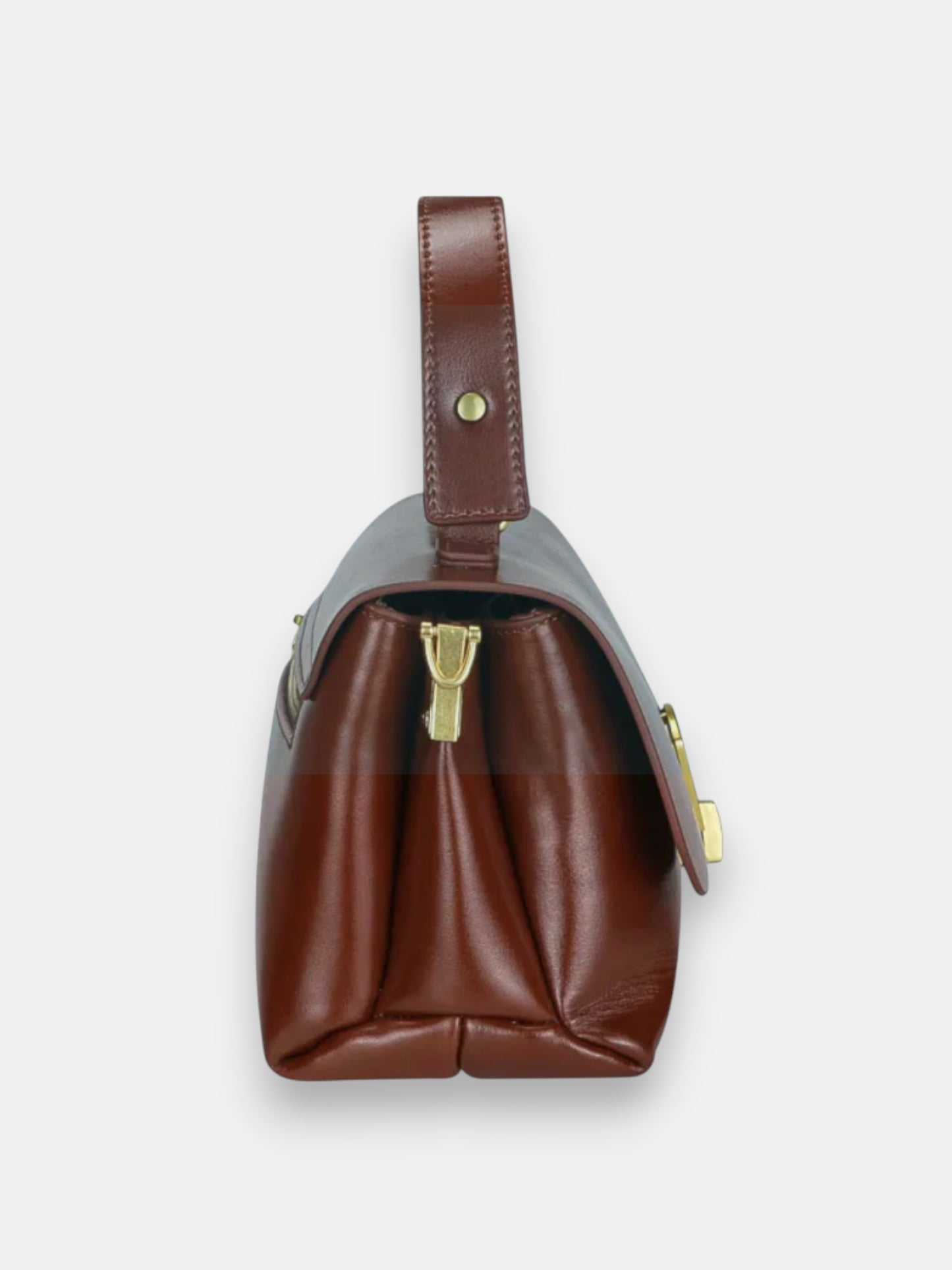Leder Handtasche "Primel"