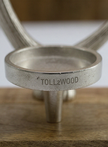 "Horn Tower" candle holder