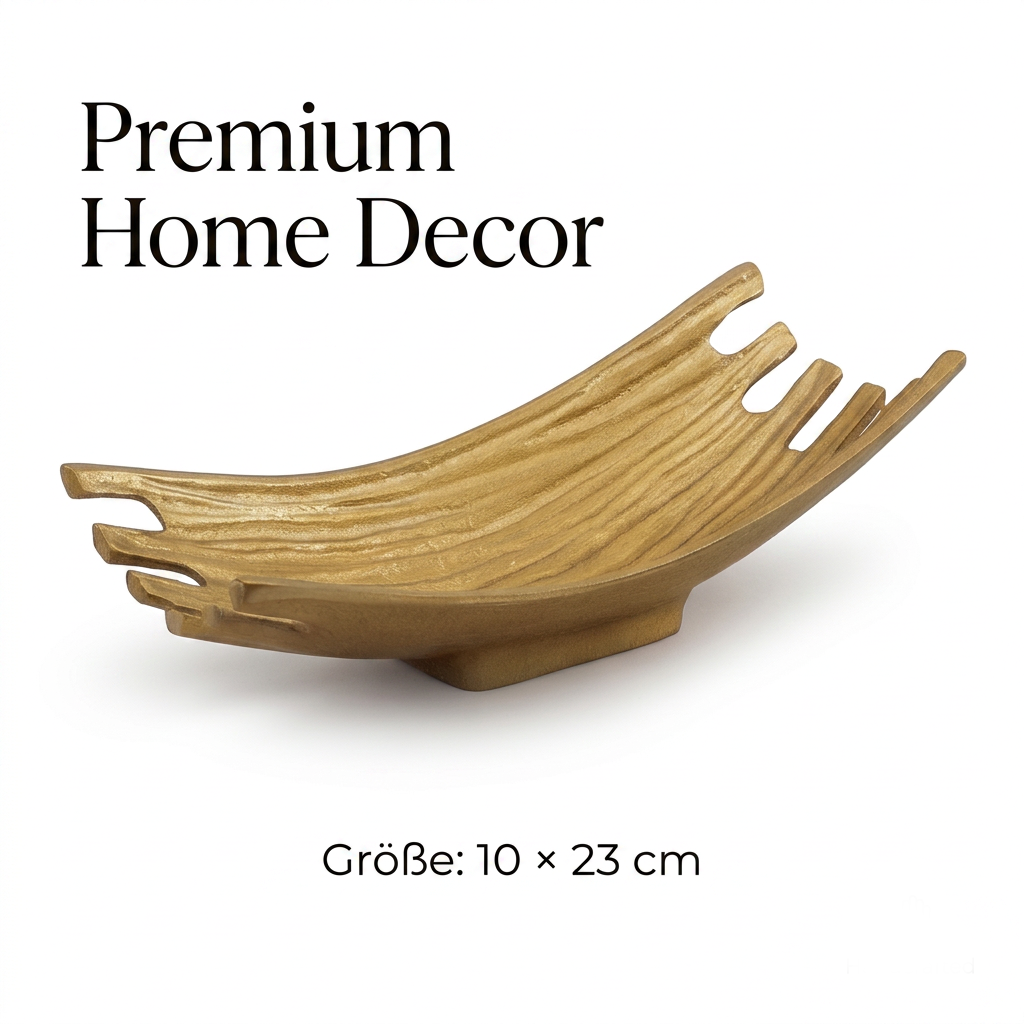 Decorative tray “Oval Curved”