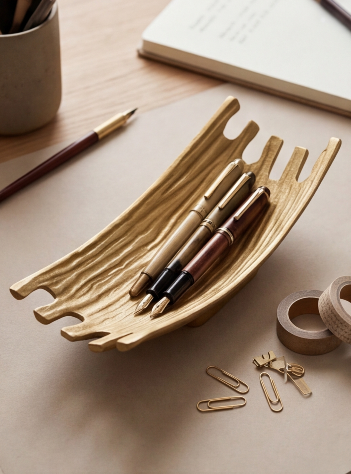 Decorative tray “Oval Curved”