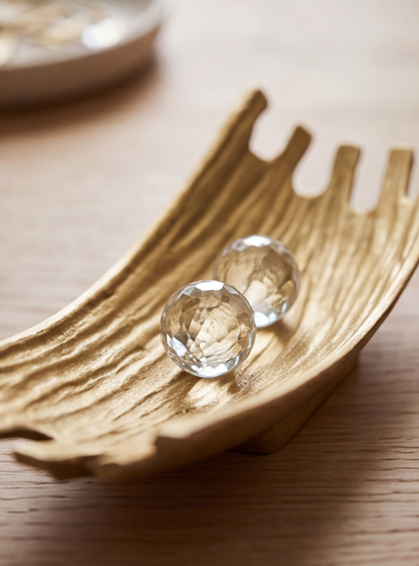 Decorative tray “Oval Curved”