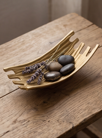 Decorative tray “Oval Curved”