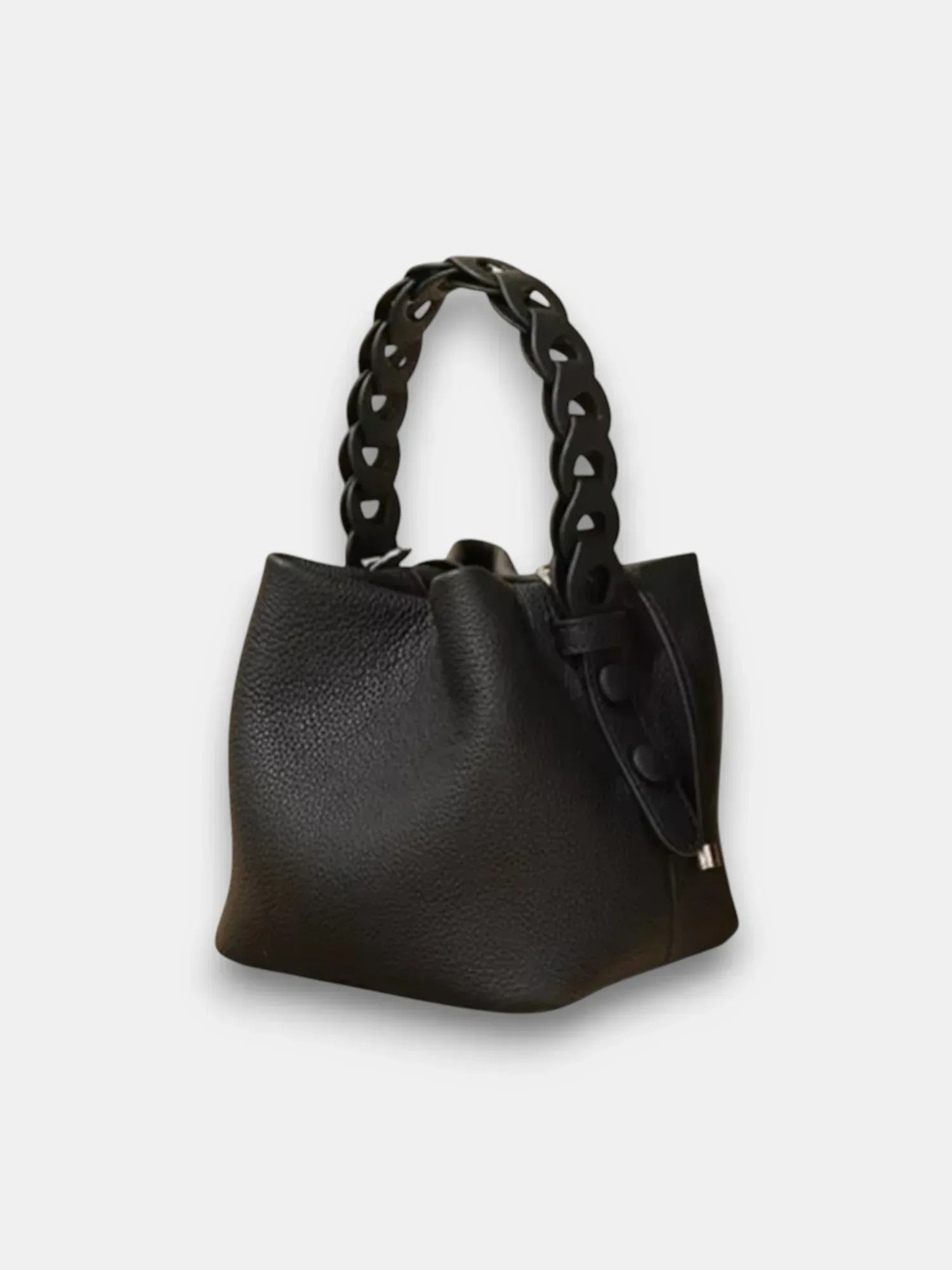 Leder Handtasche "Narzisse" - TOLLzWOOD