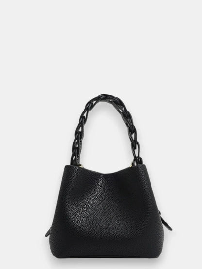 Leder Handtasche "Narzisse" - TOLLzWOOD