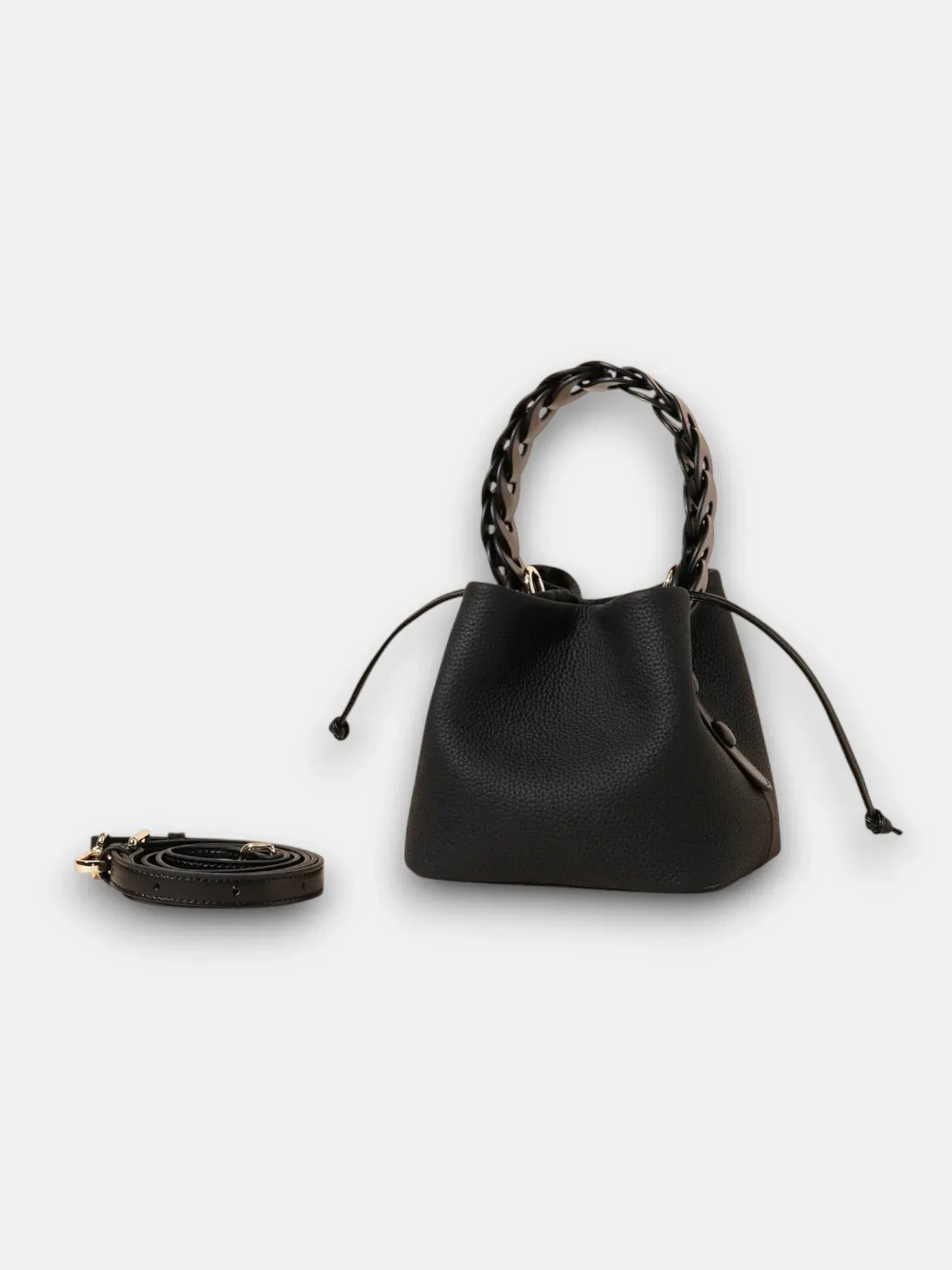 Leder Handtasche "Narzisse" - TOLLzWOOD