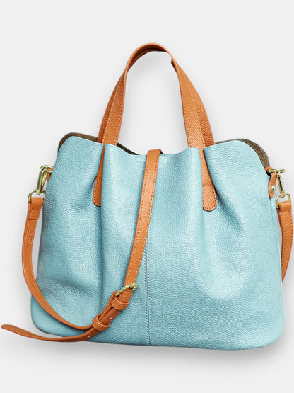 Leder Handtasche "Mimose"